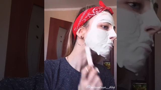 Экономим на косметологе.Корейская альгинатная маска с алоэ от Anskin. Салонная процедура дома. смотреть онлайн