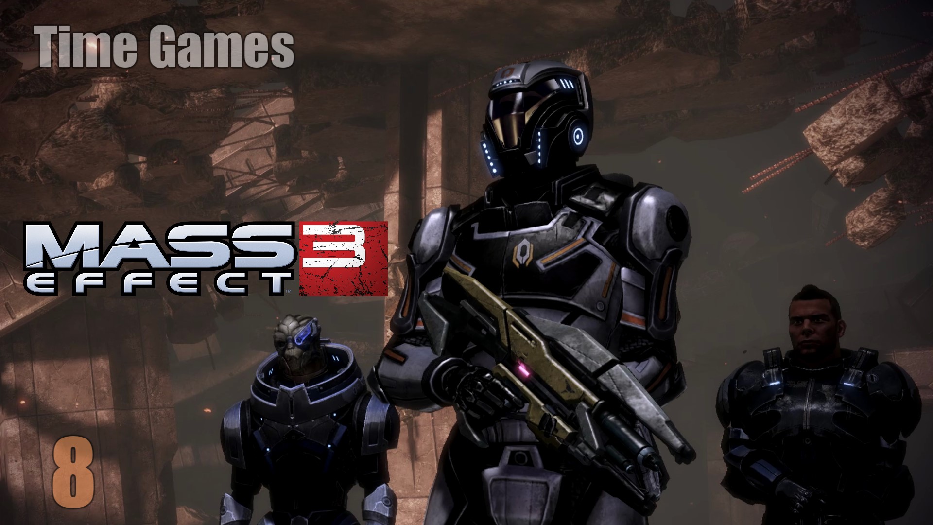 Прохождение ► Mass Effect 3 #8 - Подбераем выживших турианцев смотреть онлайн