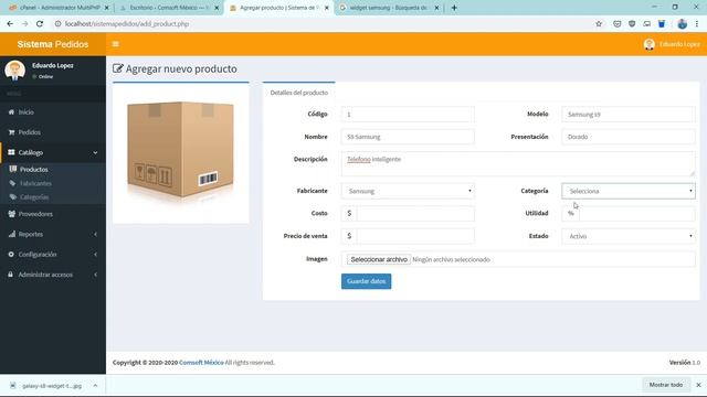LogShop | Sistema de Pedidos En PHP+MYSQL+AJAX смотреть онлайн