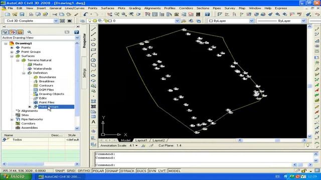 Curso de Autocad Civil 3d: 3. Crear grupos de puntos смотреть онлайн