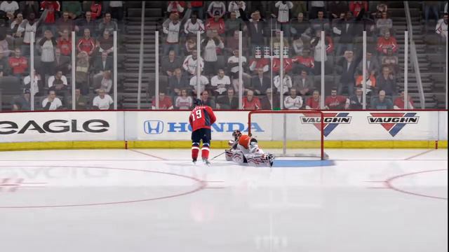 NHL 10: Washington Capitals vs. Philadelphia Flyers Shootout HD смотреть онлайн