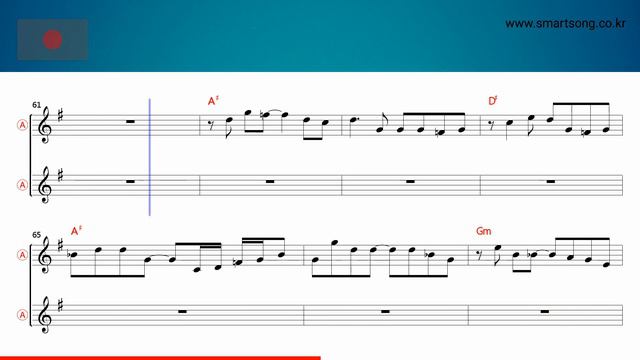 Pale blue eyes - Velvet Underground (Alto Saxophone Sheet Music Bb Key / Karaoke / Easy Solo Cover) смотреть онлайн
