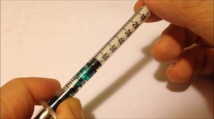 Refill Parker Roller Ball Cartridge using syringe vacuum method V2