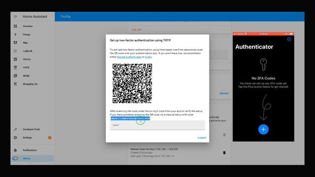Home Assistant 2 Factor Authentication смотреть онлайн