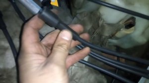 троит двигатель, замена крышки трамблера и вв проводов опель омега а C20NE