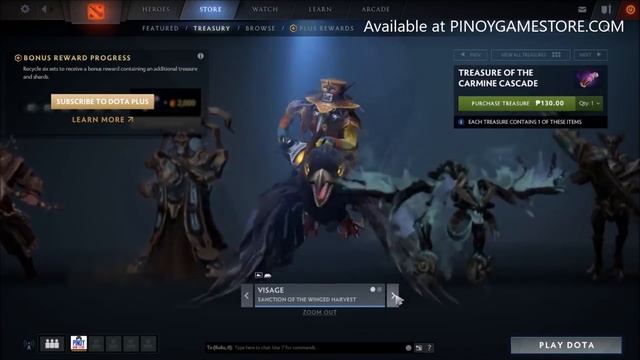 Dota 2 Treasure of the Carmine Cascade Fall 2018 Treasure смотреть онлайн