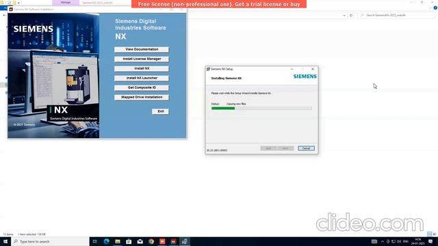 Siemens NX - 2023 Installation (For Node-locked license) смотреть онлайн