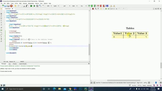 LaTeX Full Tutorial in Nepali | Creating Tables in LaTeX 1| Tutorial 6 | Simple Tables in LaTeX смотреть онлайн