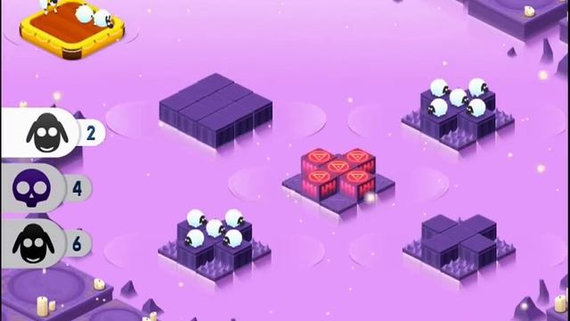 DIVIDE BY SHEEP LEVEL 3 - 1 / 3 - 30 (DARK WORLD) 3 STARS WALKTHROUGH смотреть онлайн