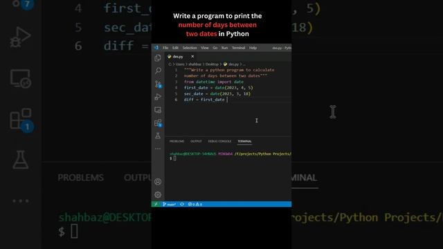 Python Tutorial: How to Calculate the Number of Days Between Two Dates in Python смотреть онлайн