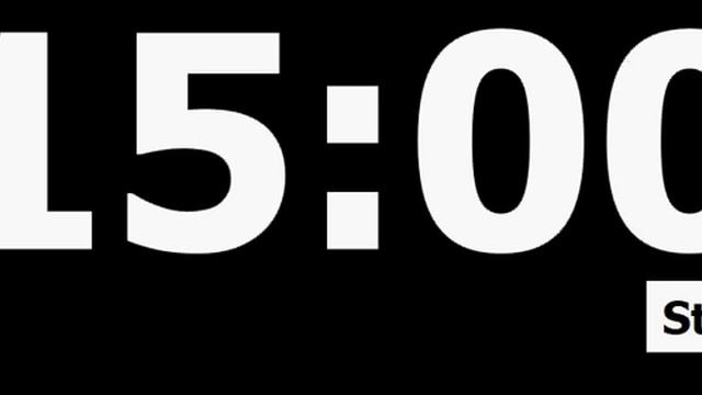 30 Minute Countdown Timer