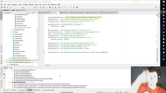 CryptoTA - 133 - Adding Binance API for more data Part 2 - Android - Kotlin смотреть онлайн