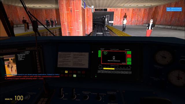 Metrostroi 2017 I 81.722 I Finland server смотреть онлайн