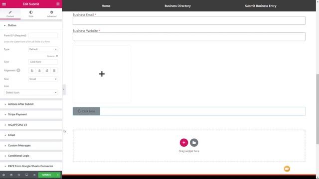 Elementor Front End Posting Form with Piotnet Addons смотреть онлайн