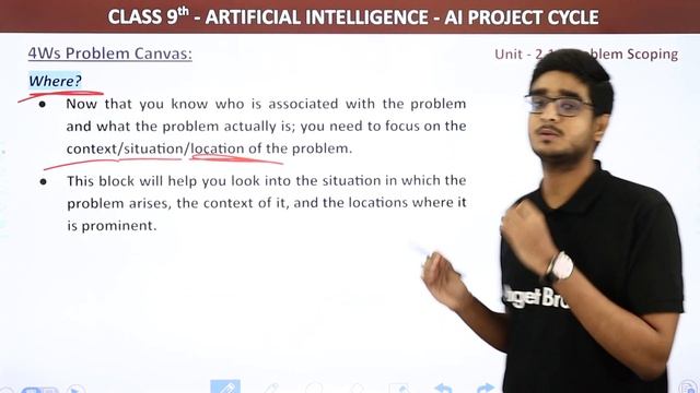 Artificial Intelligence Class 9 Unit 2.1 | Problem Scoping: 4ws Problem Canvas - AI Project Cycle смотреть онлайн