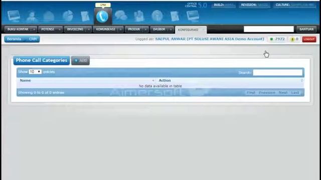 OfficeCentral Indonesia Tutorial (CRM): Cara Setting Modul CRM смотреть онлайн