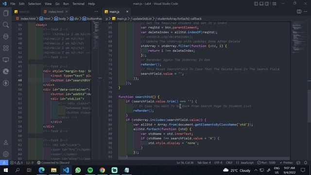JavaScript DOM and Events Tasks | ITI Lab 4 (4 Tasks) смотреть онлайн