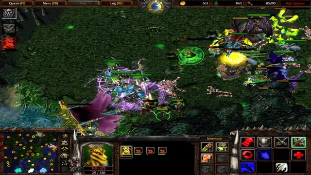 Warcraft 3 || The Demons kills Archimonde смотреть онлайн