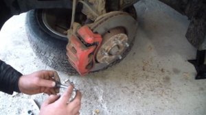 Замена Передних Тормозных Колодок на МИТСУБИШИ АУТЛЕНДЕР