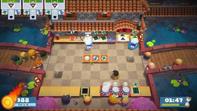 Overcooked 2: Gameplay 1-2 HD (no intro no comments!) смотреть онлайн