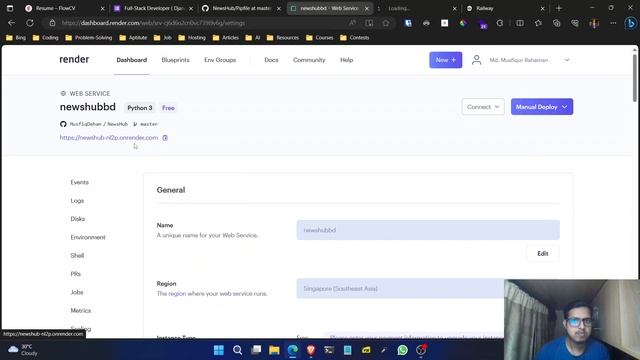 Deploy your Python Django Project on Render смотреть онлайн