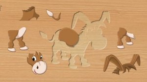 Пазлы для малышей. ?☺️ Весёлые животные.??