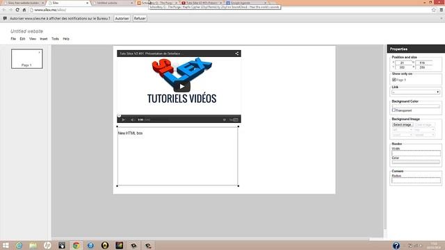 Tuto Silex V2 #08 : Html Box (Intégrer des iframe youtube, soundcloud, google agenda) смотреть онлайн