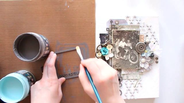 Elena Morgun canvas "Best of times" tutorial for Blue Fern Studios+ смотреть онлайн