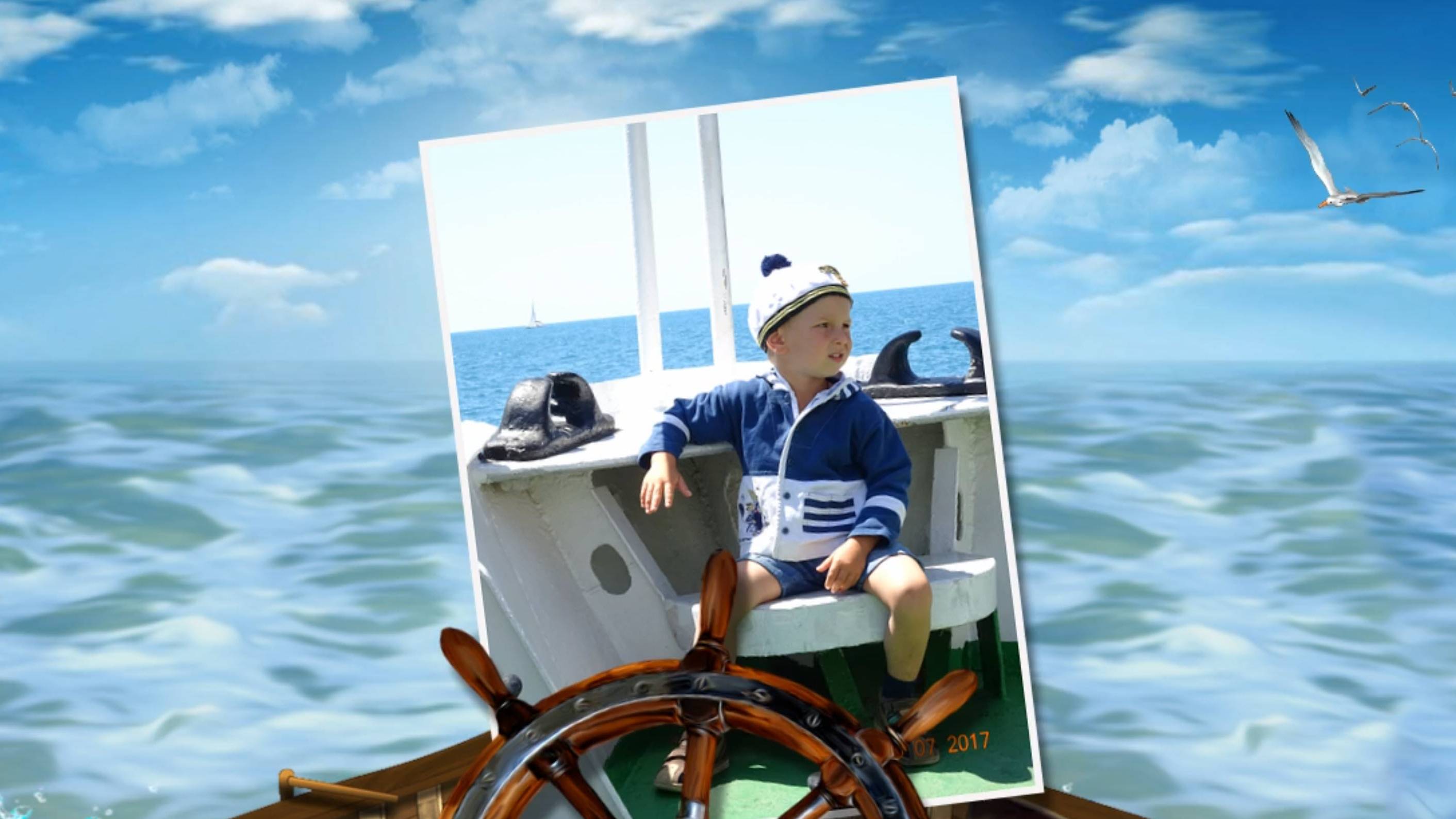 Фильм из фото и видео для сына на 5 лет | Трогательный подарок ребёнку на День рождения смотреть онлайн