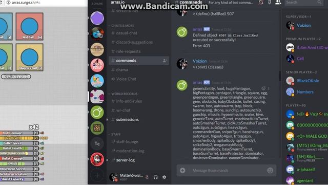 ARRAS.IO SECRET COMMANDS (Becoming every entity) смотреть онлайн