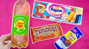 ПРОДУКТОВЫЕ НОВИНКИ Текущей Зимы Бутылка Чупа Чупс Барни Малина Кокос Новый Тульский Пряник