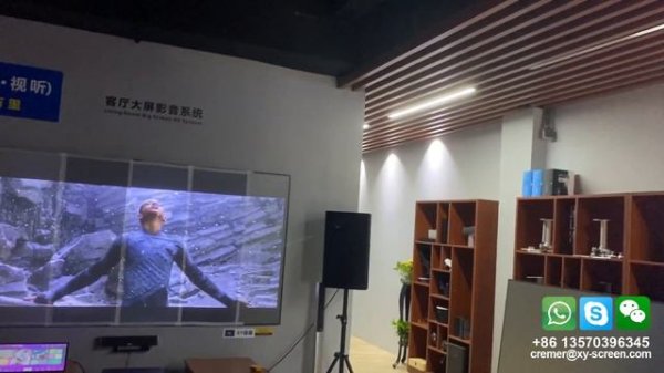 XY Screens 5 kinds of ALR Fabrics Comparison: Fresnel, PET Crystal, PET Crystal HG, PET Grid, GF1