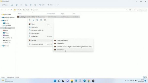Mac OS Big Sur ISO Download for Virtualbox