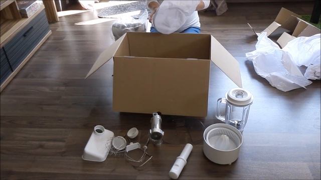 Bosch MUM4880 Küchenmaschine MUM4 UNBOXING смотреть онлайн
