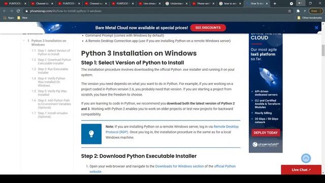 Python Setup смотреть онлайн