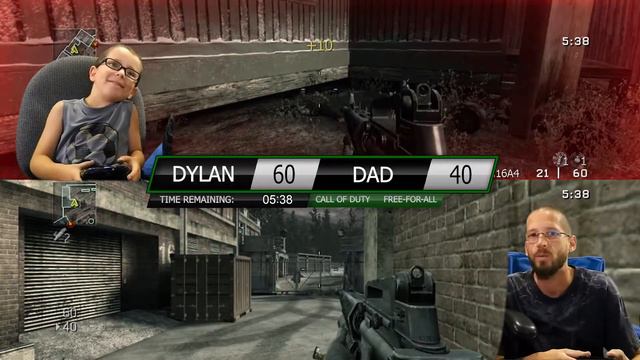 Modern Warfare Xbox One Split Screen vs Kid - Embarrassing смотреть онлайн