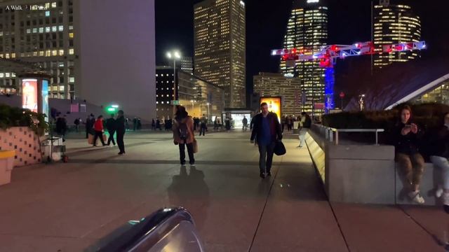 Paris walking tour 4K | Walking Around La Défense in Paris - 2021- 4K | Paris 4K | A Walk In Paris смотреть онлайн