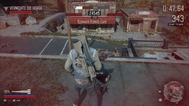 Days Gone Surrounded easy Gold Score 124k Rooftop Trick Infinity Horde Challenge Gameplay Guide смотреть онлайн