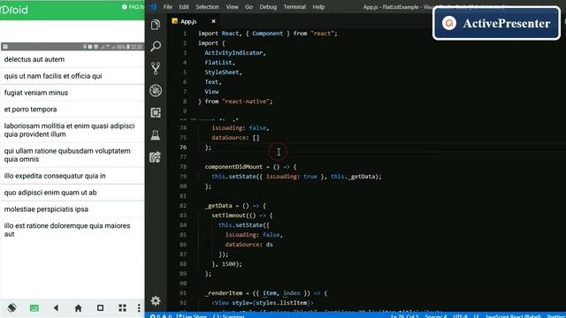 #1 Flatlist React Native | Infinite Scroll смотреть онлайн