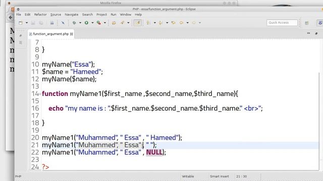 82 PHP scripting language Functions Arguments смотреть онлайн