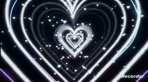 фон сердечки с музыкой