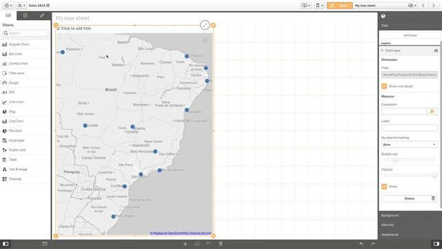 Qlik Sense September 2017 - Creating geographic maps based on your data смотреть онлайн