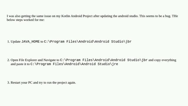 Android Studio Electric Eel: javaHome seems to be invalid смотреть онлайн