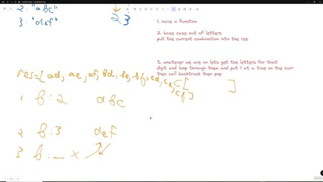 Letter Combinations of a Phone Number - LeetCode 17 - Python - Backtracking смотреть онлайн