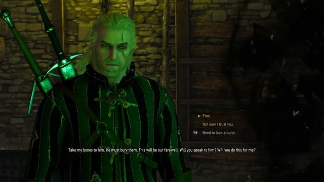 The Witcher 3 Wild Hunt use the magic lamp to find ghosts A Towerful of Mice смотреть онлайн