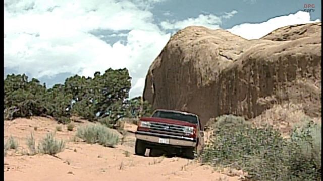 1989 Ford Bronco Off Roading At Moab Utah