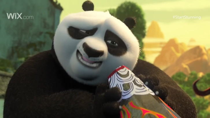 По из Кунг-фу Панды рекламирует свою лапшичную (Суперкубок 2016) смотреть онлайн