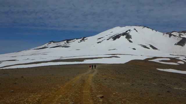 В кратер вулкана Мутновский 2322 м смотреть онлайн