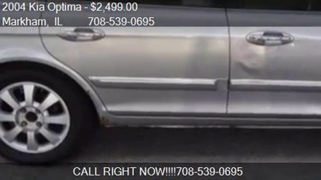 2004 Kia Optima EX V6 4dr Sedan for sale in Markham, IL 6042 смотреть онлайн