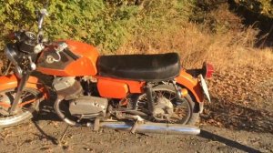 ЧТО СЛУЧИЛОСЬ СО МНОЙ ПРИ ПАДЕНИИ? Обзор на мотоцикл ява!!! #мото #ява